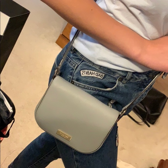 kate spade Handbags - kate spade grey crossbody